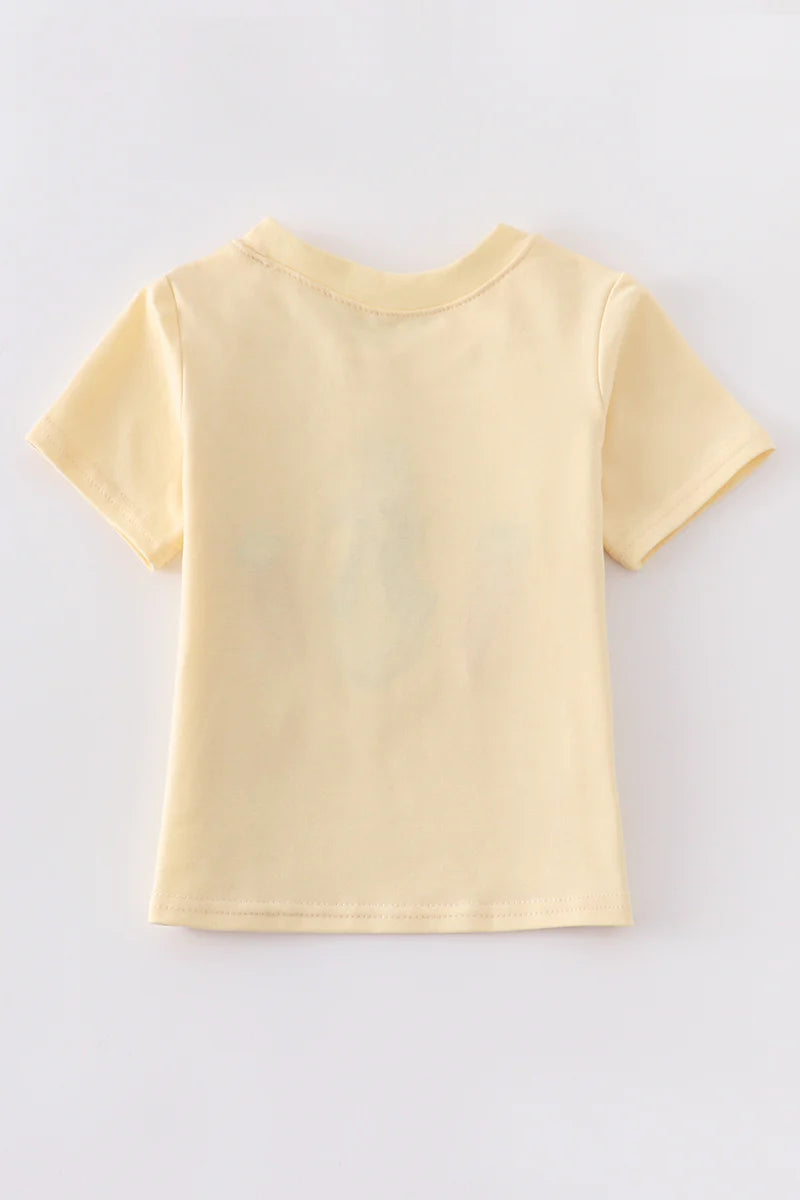 Bunny with Carrots Embroidered Shirt