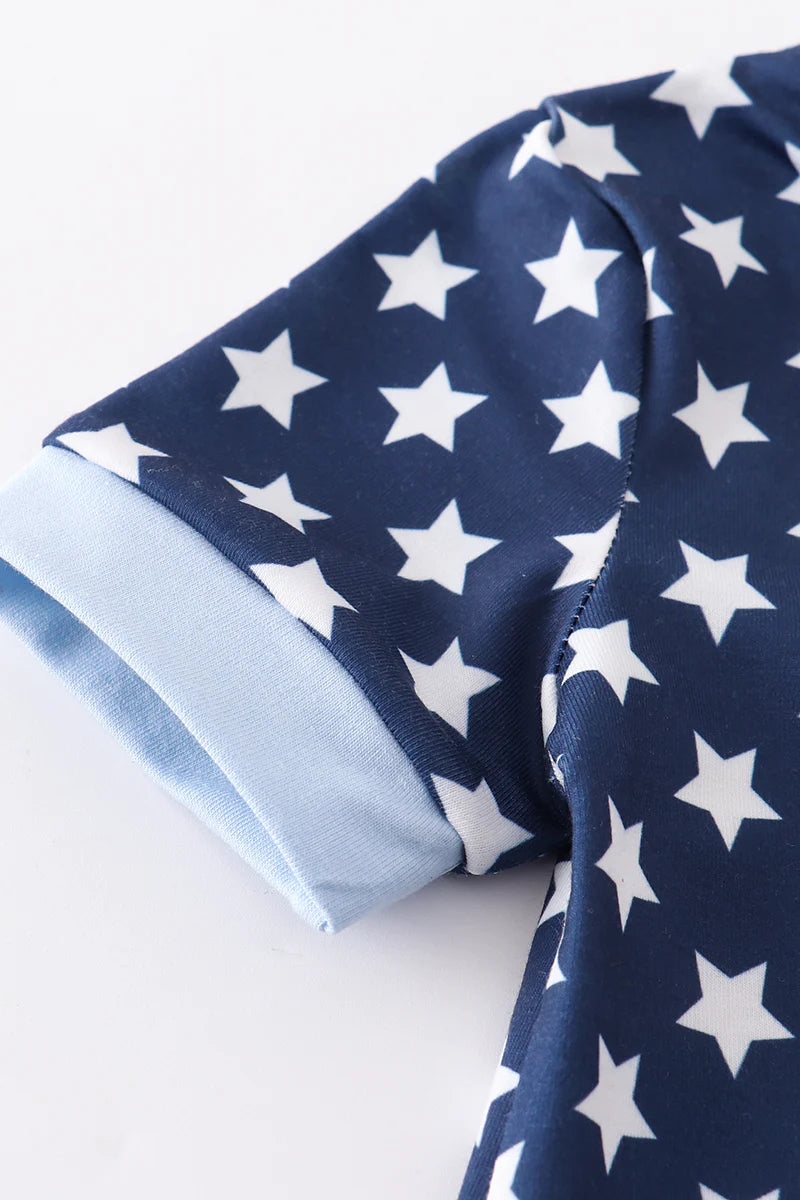 Stars and Stripes Patriotic Romper