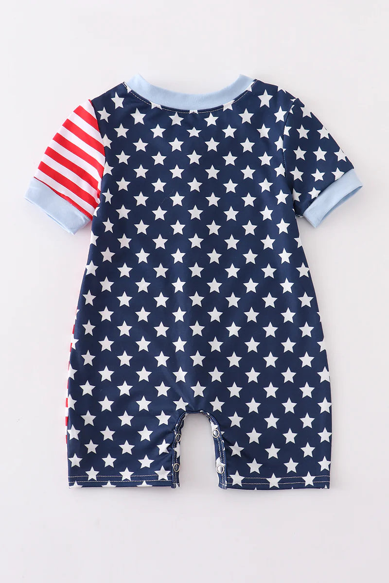 Stars and Stripes Patriotic Romper